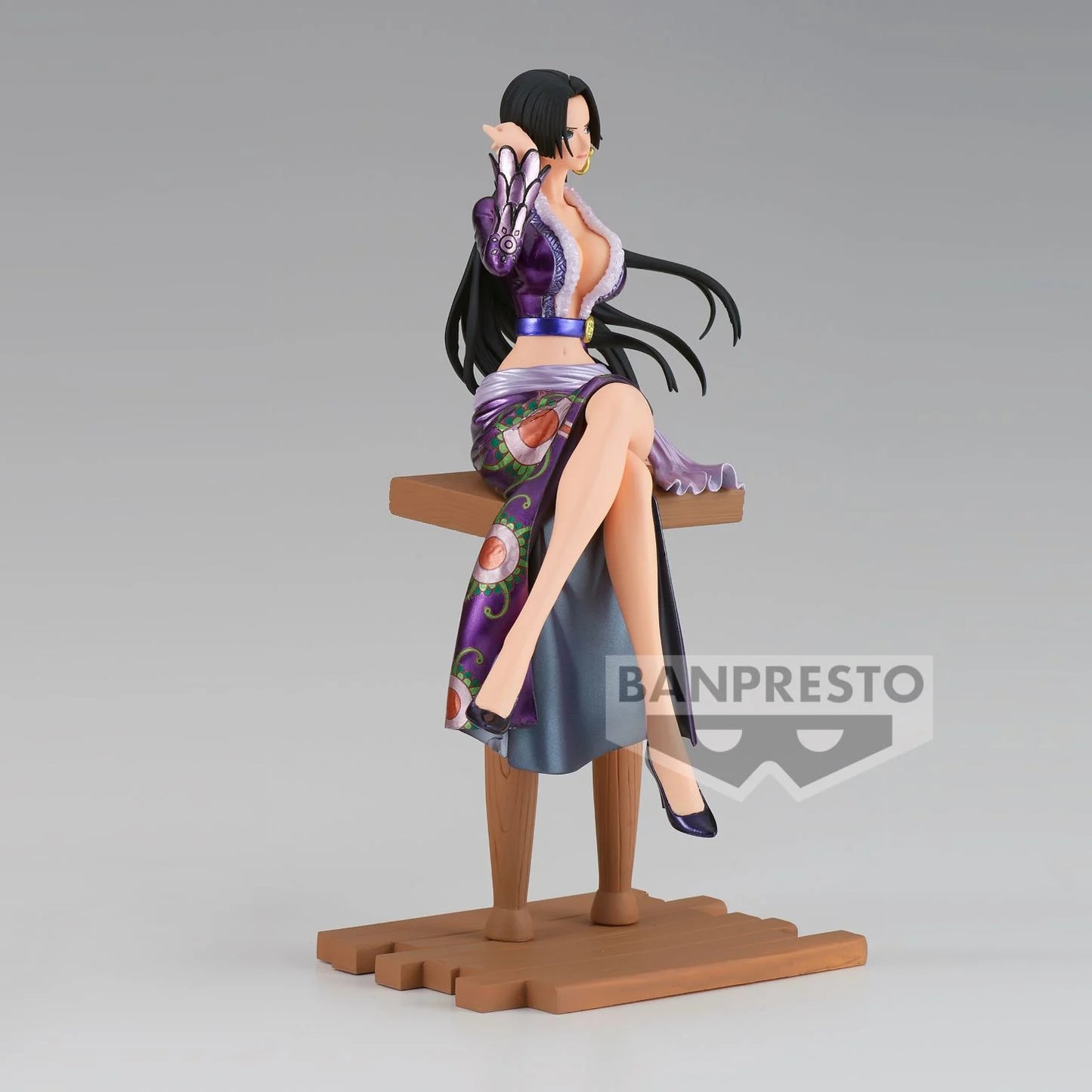 🐍💜 Figurine Boa Hancock – Grandline Journey – One Piece – 20 cm 💜🐍