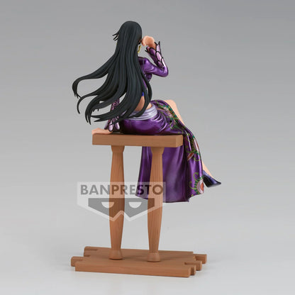 🐍💜 Figurine Boa Hancock – Grandline Journey – One Piece – 20 cm 💜🐍