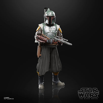 Figurine articulée Star Wars: The Black Series – Boba Fett (Throne Room) (15 cm) par Hasbro. Détails premium avec casque, jetpack et blasters. Version inspirée du Book of Boba Fett.