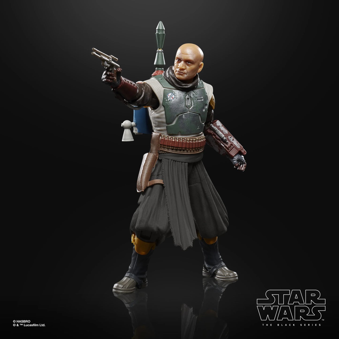 Figurine articulée Star Wars: The Black Series – Boba Fett (Throne Room) (15 cm) par Hasbro. Détails premium avec casque, jetpack et blasters. Version inspirée du Book of Boba Fett.