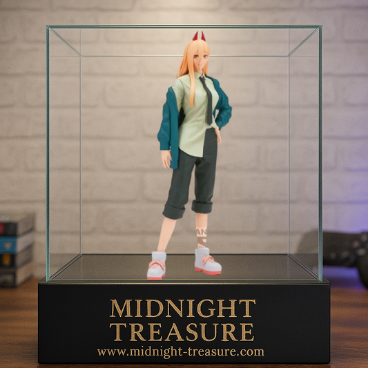 Figurine Chainsaw Man – Power Chain Spirits Vol.4 – 16 cm – Banpresto. Power debout dans sa tenue de chasseur de démons, bras sur la hanche et sourire confiant. Une figurine détaillée parfaite pour les fans de Chainsaw Man.