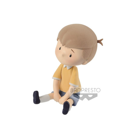 🧸🍯 Figurine Christopher Robin – Fluffy Puffy – Winnie l'Ourson – 5 cm – Banpresto 🍯🧸