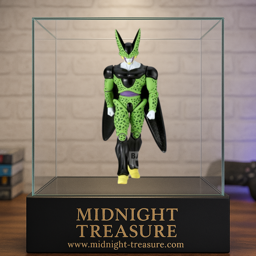 Figurine Dragon Ball Z – Cell – Forme Parfaite – 20 cm – Banpresto. Cell dans sa forme parfaite, posture dominante et détails fidèles à l’anime. Une figurine incontournable pour les fans de Dragon Ball Z.