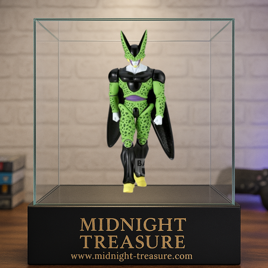Figurine Dragon Ball Z – Cell – Forme Parfaite – 20 cm – Banpresto. Cell dans sa forme parfaite, posture dominante et détails fidèles à l’anime. Une figurine incontournable pour les fans de Dragon Ball Z.