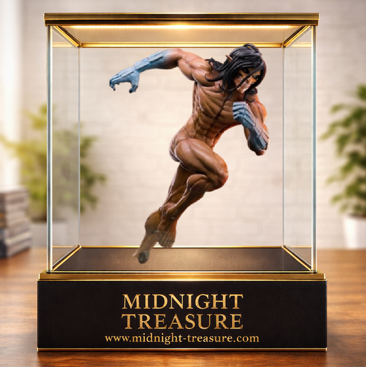 Figurine L’Attaque des Titans – Eren Titan – SFC – 19 cm – ABYstyle Studio. Eren en forme de Titan en pleine course avec une posture dynamique et une expression féroce. Une figurine détaillée parfaite pour les fans de Shingeki no Kyojin.