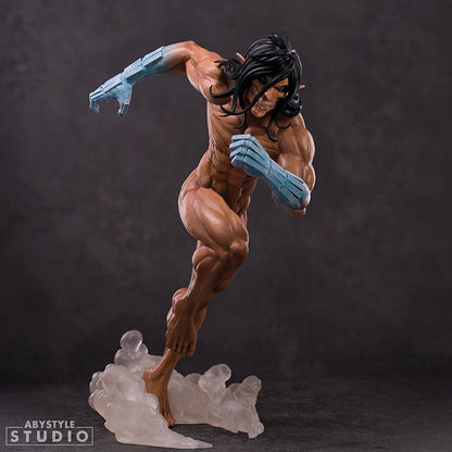 🔥🧱 Figurine Eren Titan – SFC – L’Attaque des Titans – 19 cm  🧱🔥