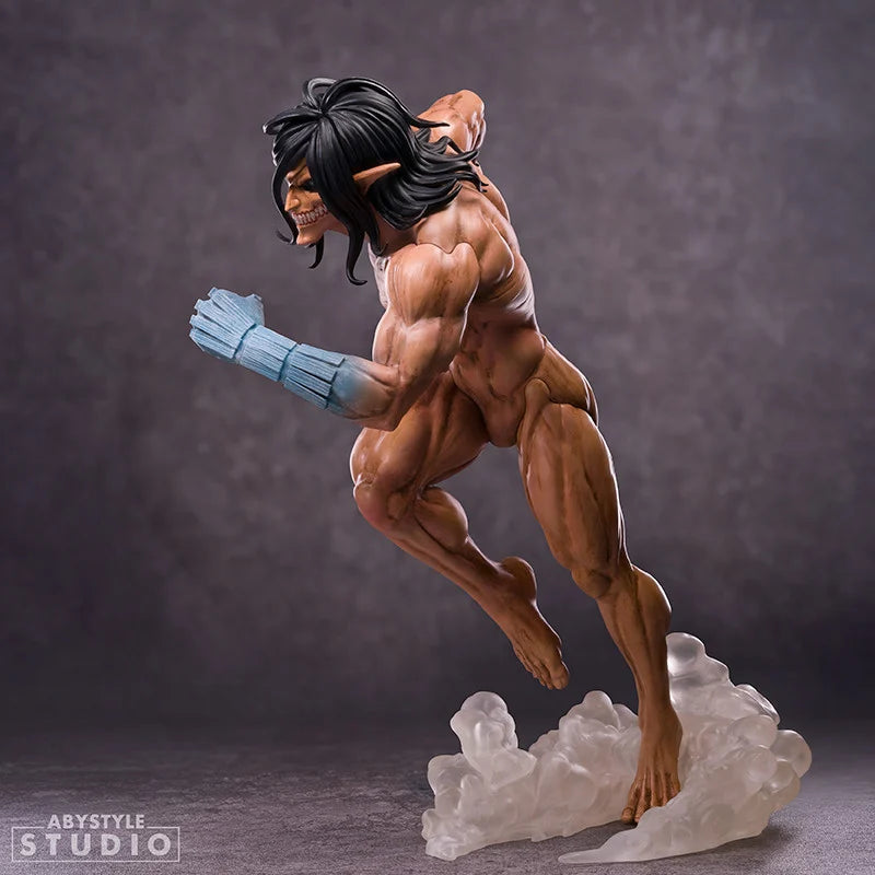 🔥🧱 Figurine Eren Titan – SFC – L’Attaque des Titans – 19 cm  🧱🔥