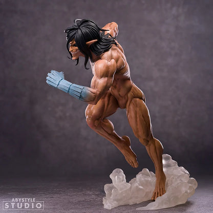 🔥🧱 Figurine Eren Titan – SFC – L’Attaque des Titans – 19 cm  🧱🔥