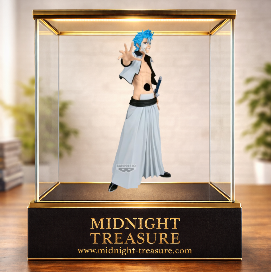 🔥💙 Figurine Grimmjow – Maximatic – Bleach – 25 cm – Banpresto 💙🔥