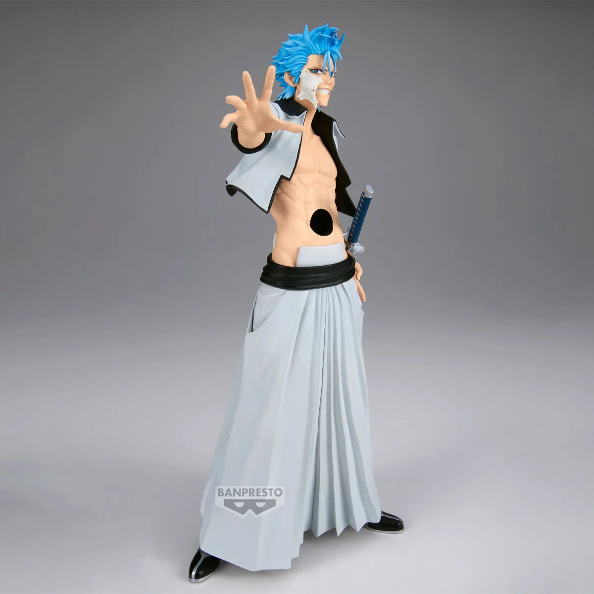 🔥💙 Figurine Grimmjow – Maximatic – Bleach – 25 cm – Banpresto 💙🔥