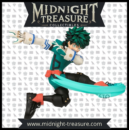 ⏳⚡ Figurine My Hero Academia – Izuku Midoriya – The Amazing Heroes Plus – 10 cm – Banpresto ⚡⏳