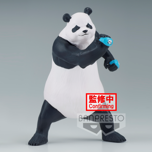Figurine Jujutsu Kaisen – Panda – 17 cm – Banpresto. Panda en posture de combat avec ses gants bleus et son regard déterminé. Une figurine fidèle et dynamique parfaite pour les fans de Jujutsu Kaisen.