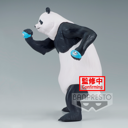Figurine Jujutsu Kaisen – Panda – 17 cm – Banpresto. Panda en posture de combat avec ses gants bleus et son regard déterminé. Une figurine fidèle et dynamique parfaite pour les fans de Jujutsu Kaisen.