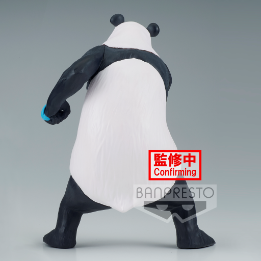Figurine Jujutsu Kaisen – Panda – 17 cm – Banpresto. Panda en posture de combat avec ses gants bleus et son regard déterminé. Une figurine fidèle et dynamique parfaite pour les fans de Jujutsu Kaisen.