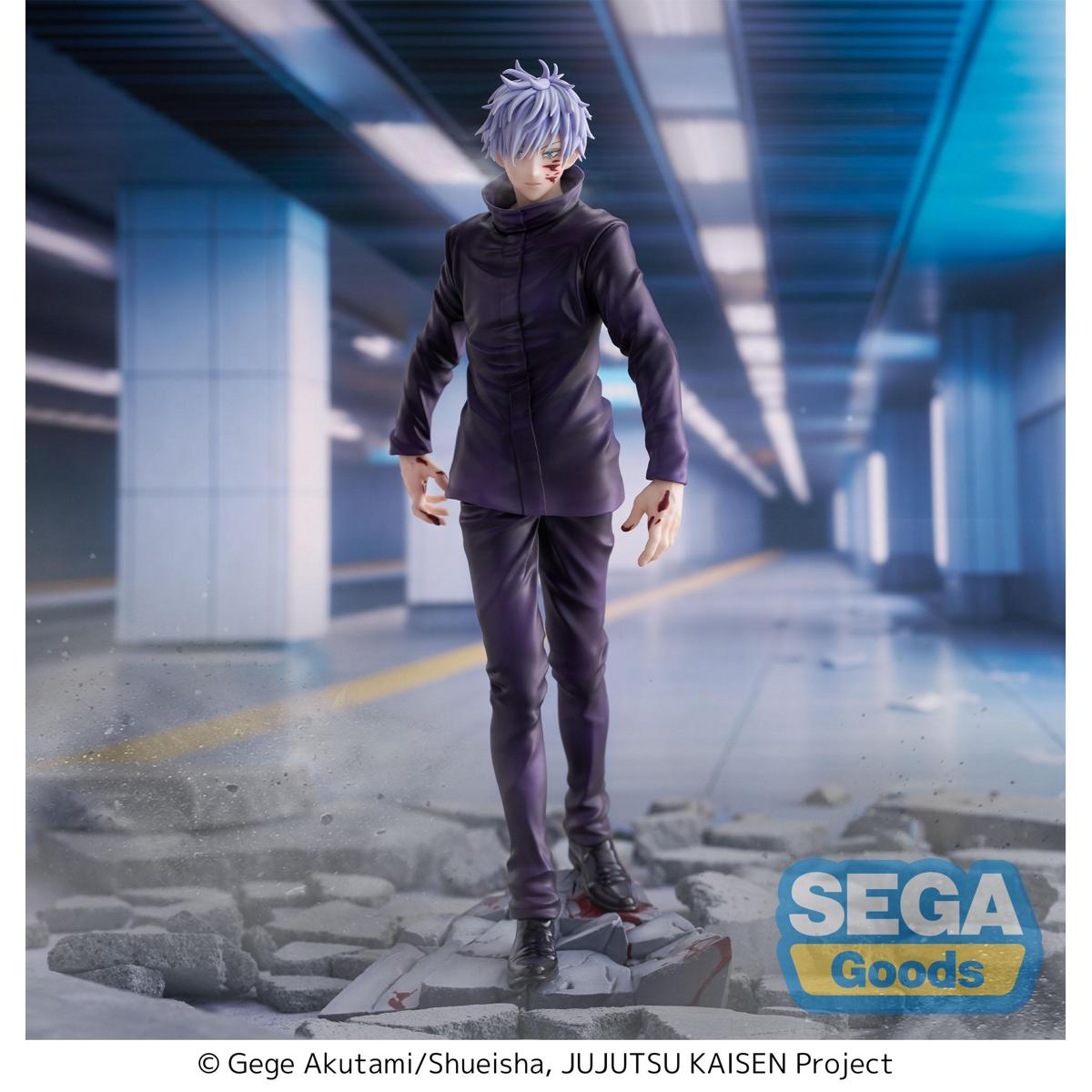 🔥👁️ Figurine Jujutsu Kaisen – Satoru Gojo – Luminasta – 26 cm – SEGA 👁️🔥