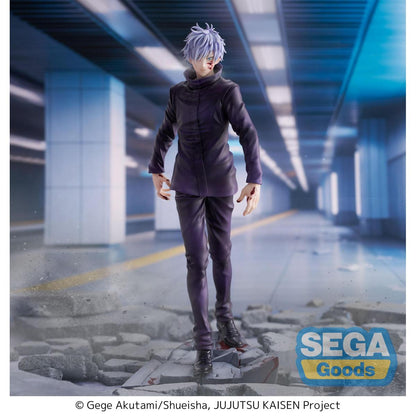 🔥👁️ Figurine Jujutsu Kaisen – Satoru Gojo – Luminasta – 26 cm – SEGA 👁️🔥
