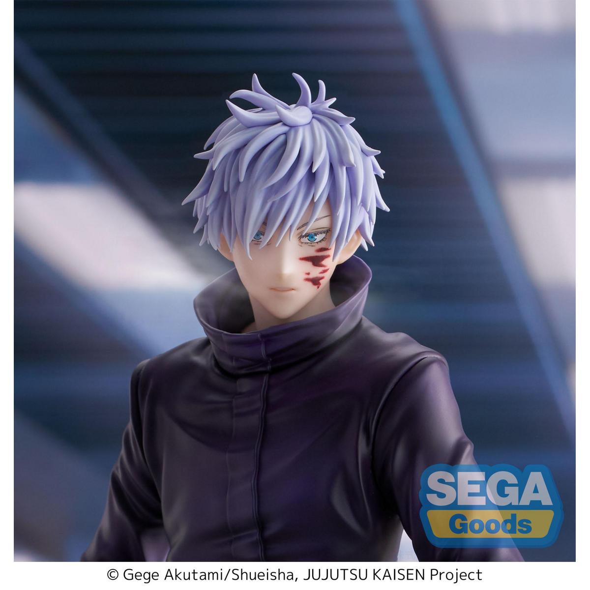 🔥👁️ Figurine Jujutsu Kaisen – Satoru Gojo – Luminasta – 26 cm – SEGA 👁️🔥