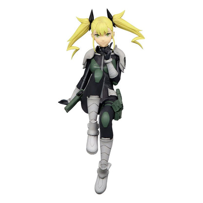 Figurine Kaiju No. 8 – Kikoru Shinomiya "Noodle Stopper" – 14 cm – FuRyu. Kikoru en tenue de combat assise dans une pose charismatique. Une figurine originale parfaite pour les fans de Kaiju No. 8 et d’anime.