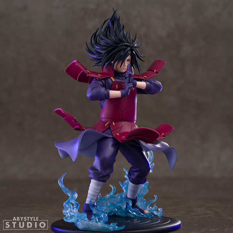 🔥👁️ Figurine Madara Uchiha – Réincarnation (Edo Tensei) – SFC – Naruto Shippuden – 21 cm 👁️🔥