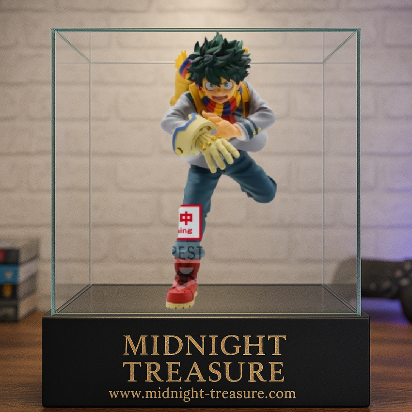 🌀💥 Figurine My Hero Academia – Izuku Midoriya – Bravegraph – 14 cm – Banpresto 💥🌀