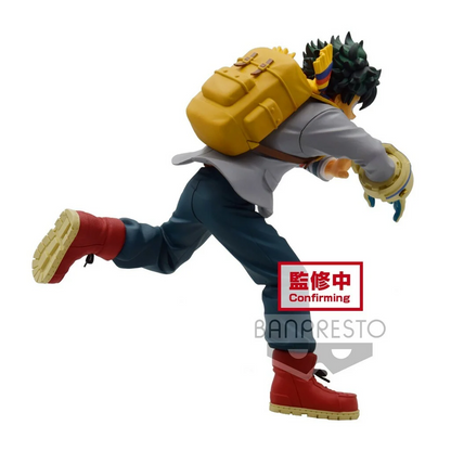 🌀💥 Figurine My Hero Academia – Izuku Midoriya – Bravegraph – 14 cm – Banpresto 💥🌀