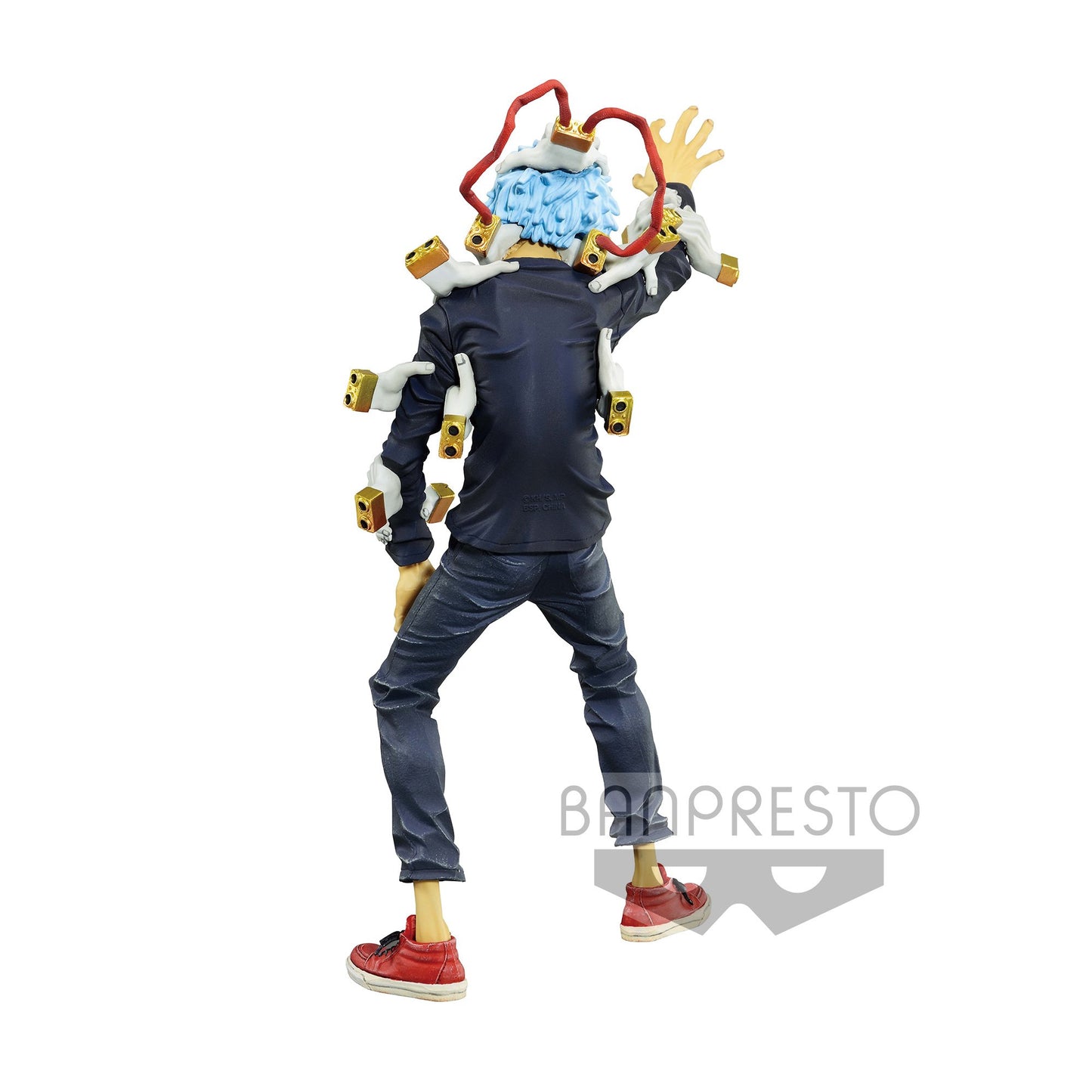 Figurine My Hero Academia – Tomura Shigaraki – Chronicle Academy – 18 cm – Banpresto. Tomura en pose dynamique, main tendue et entouré de multiples mains. Un must-have pour les fans de MHA.

