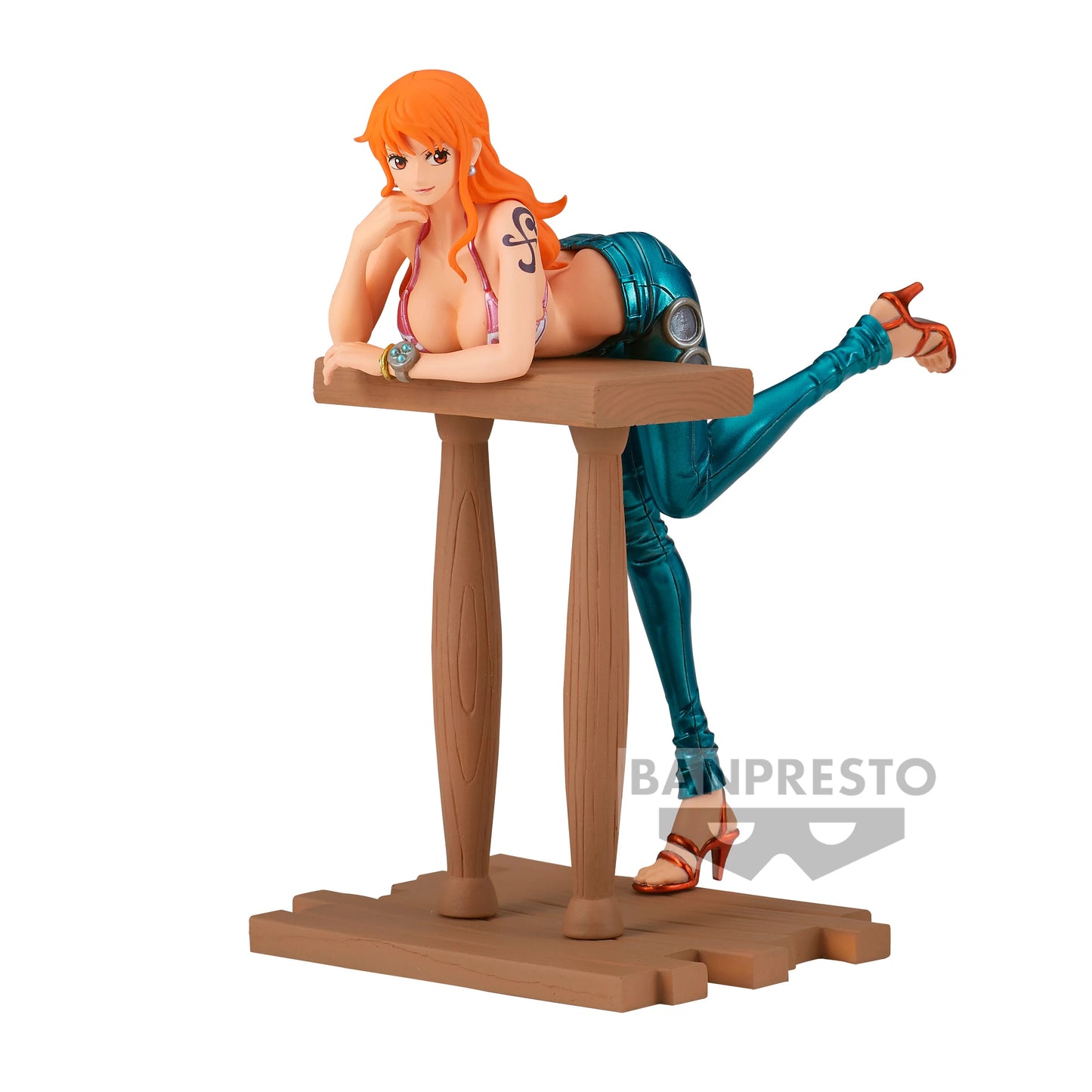 🍊💎 Figurine Nami – Grandline Journey – One Piece – 15 cm – Banpresto 💎🍊
