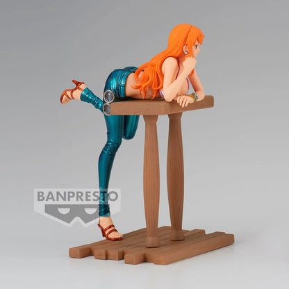 🍊💎 Figurine Nami – Grandline Journey – One Piece – 15 cm – Banpresto 💎🍊