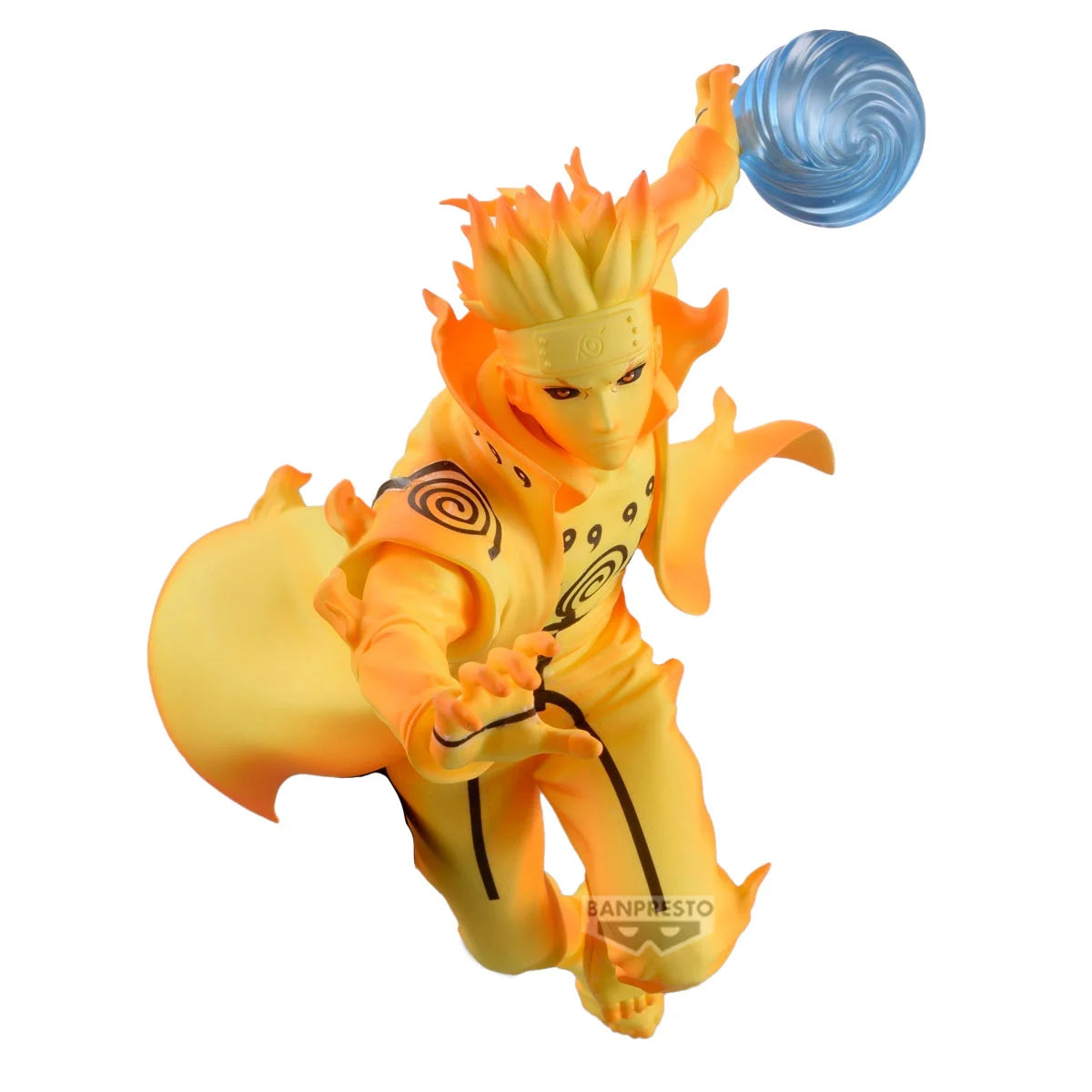🔥⚡ Figurine Naruto Shippuden – Minato Namikaze – Mode Chakra Kyûbi – 18 cm – Banpresto ⚡🔥