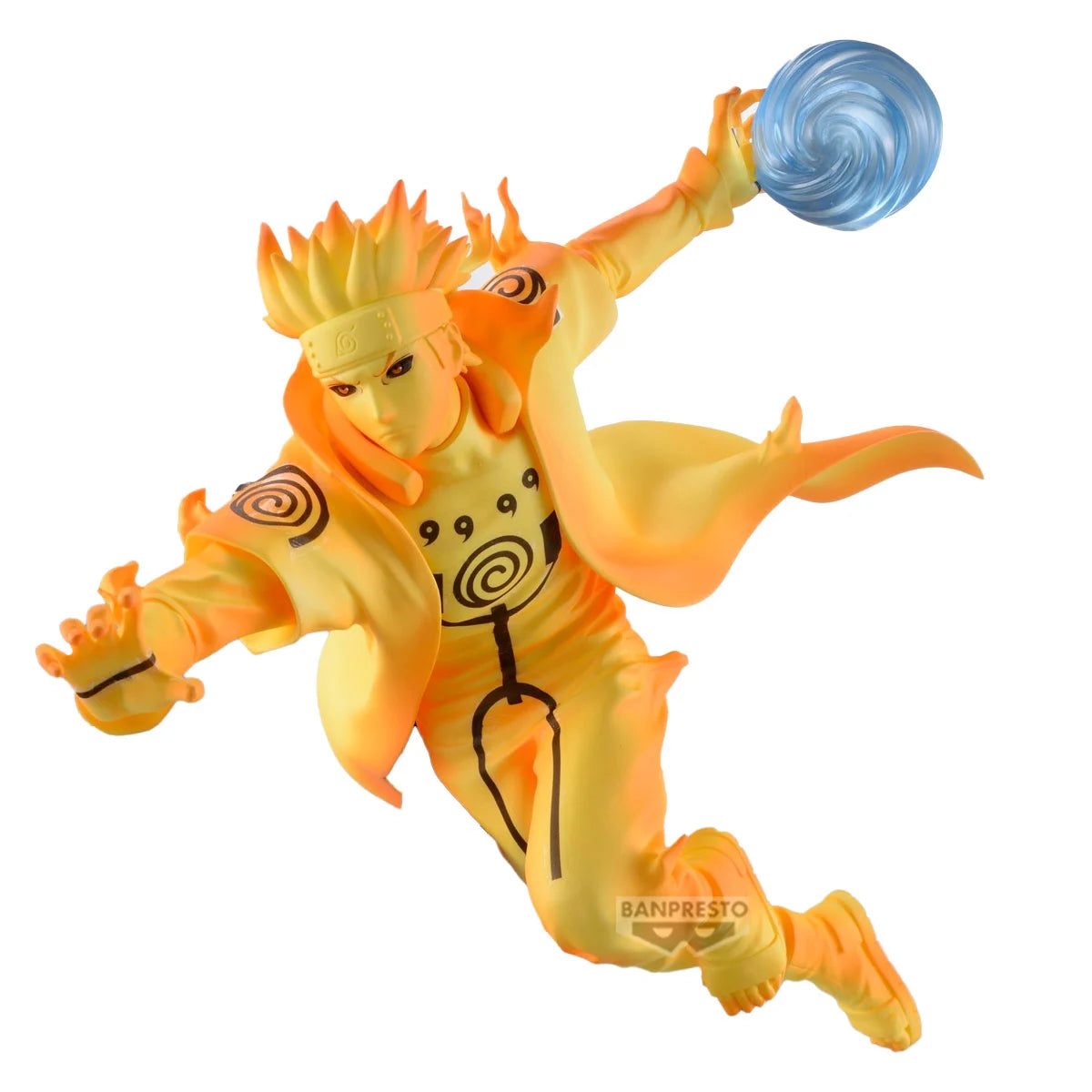 🔥⚡ Figurine Naruto Shippuden – Minato Namikaze – Mode Chakra Kyûbi – 18 cm – Banpresto ⚡🔥