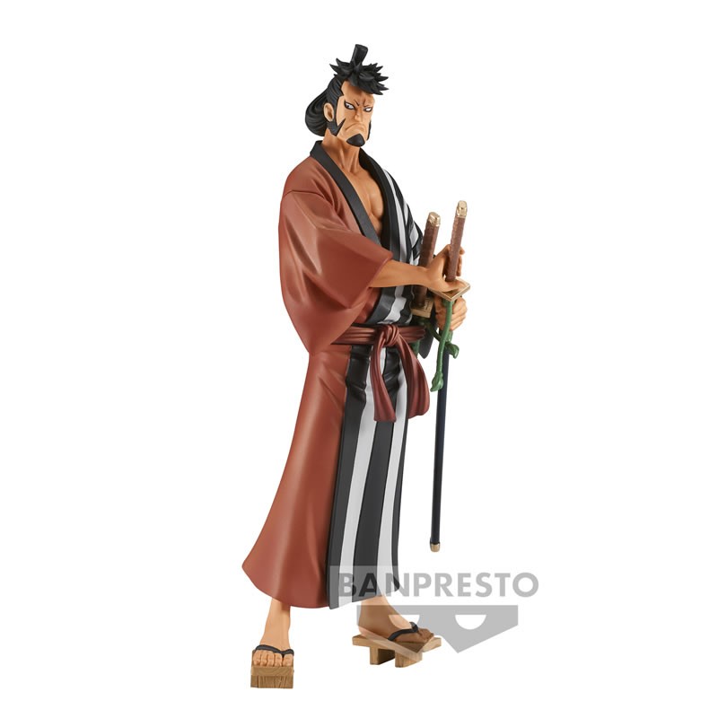 ⚔️🦊 Figurine Kin'emon – The Grandline Men – One Piece – 17 cm 🦊⚔️