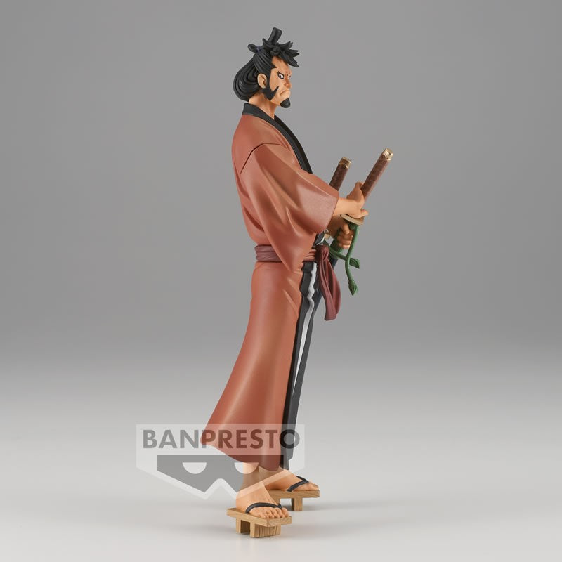 ⚔️🦊 Figurine Kin'emon – The Grandline Men – One Piece – 17 cm 🦊⚔️