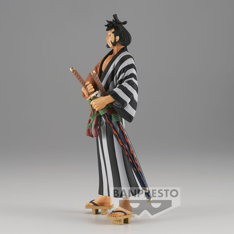 ⚔️🦊 Figurine Kin'emon – The Grandline Men – One Piece – 17 cm 🦊⚔️