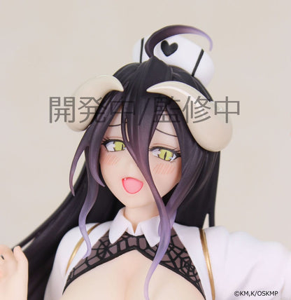 💉👑 Figurine Overlord – Albedo "Nurse Ver." – 18 cm 👑💉