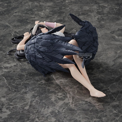 🖤😴 Figurine OVERLORD – Albedo – Relax Time – Banpresto 😴🖤