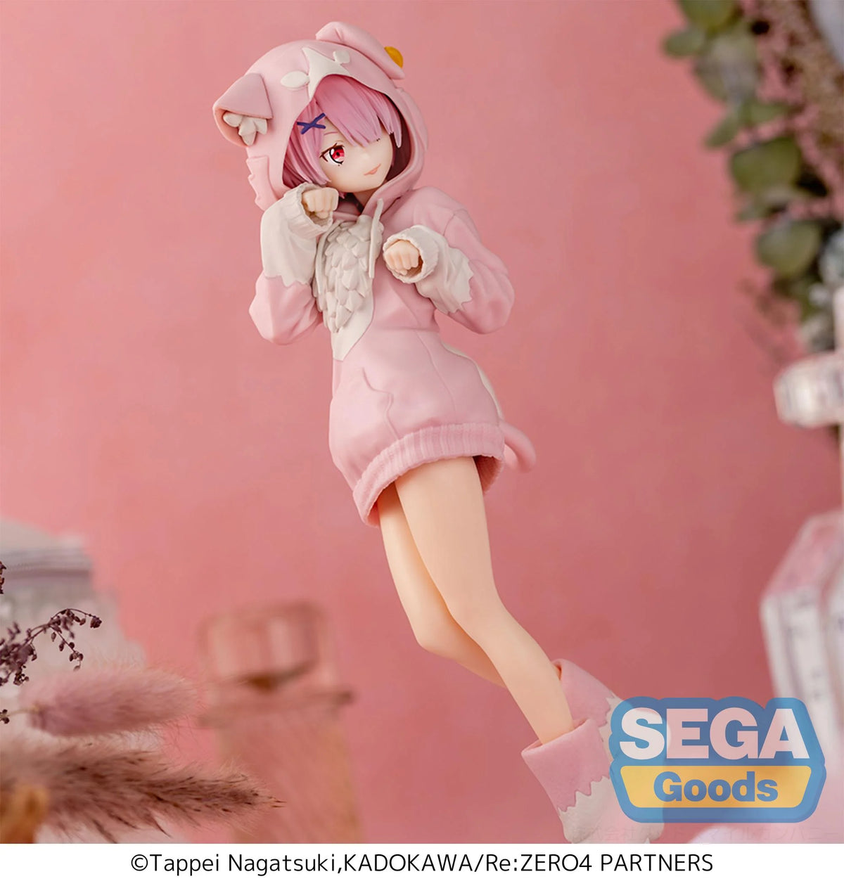 🐱🌸 Figurine Ram – Mofumofu Pack – XStellar – Re:ZERO – 21,5 cm – SEGA 🌸🐱