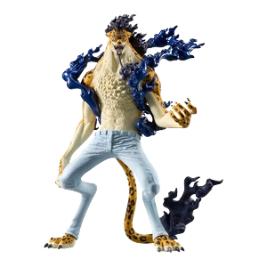 Figurine Rob Lucci - One Piece - Version Transformation éveillée - King of Artist