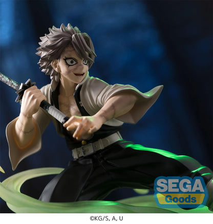 🌪️⚔️ Figurine Sanemi Shinazugawa – Xross Link – Arc de l’Entraînement des Piliers – Demon Slayer – 12 cm – SEGA ⚔️🌪️