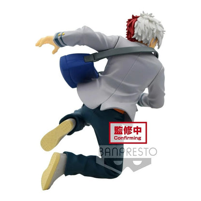 🎒❄️🔥 Figurine Shoto Todoroki – Bravegraph Vol.2 – My Hero Academia – 14 cm 🔥❄️🎒
