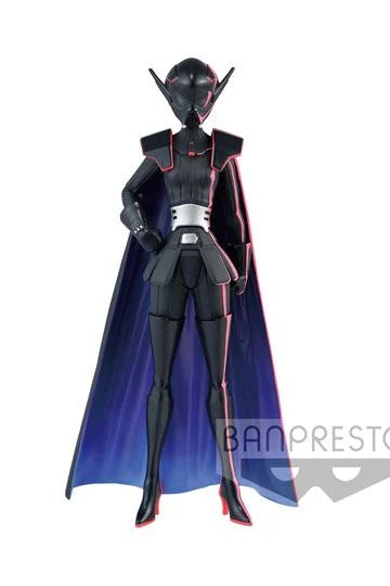 Figurine PVC Am – Star Wars Visions (The Twins) (18 cm) de Banpresto. Armure noire Sith avec casque et cape imposante. Produit officiel inspiré du célèbre animé Star Wars Visions.