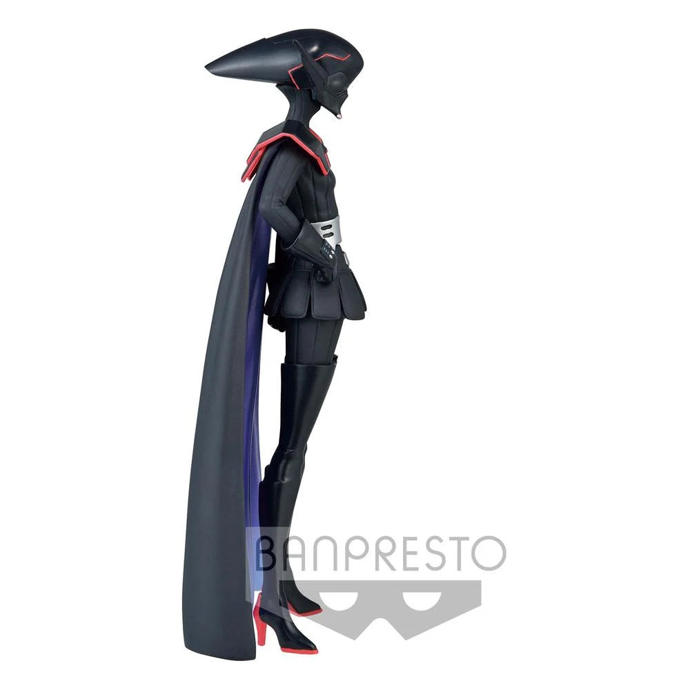 Figurine PVC Am – Star Wars Visions (The Twins) (18 cm) de Banpresto. Armure noire Sith avec casque et cape imposante. Produit officiel inspiré du célèbre animé Star Wars Visions.