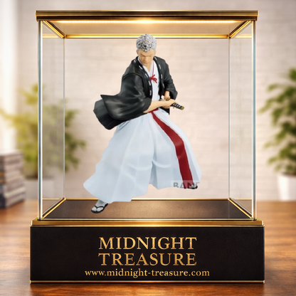 Figurine Hell’s Paradise – Yamada Asaemon Shion – Vibration Stars – 14 cm – Banpresto. Shion en posture de combat avec son sabre, kimono en mouvement et expression concentrée. Une figurine détaillée parfaite pour les fans de Jigokuraku.