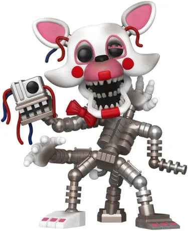 Funko Pop! Five Nights at Freddy’s – Mangle (N°1087). Mangle désarticulé avec tête secondaire et câbles apparents. Figurine détaillée et terrifiante pour les fans de FNaF.