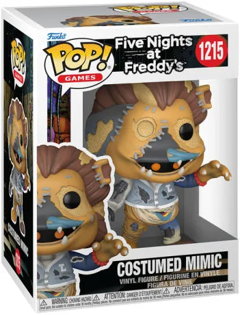 🦁🤖 Funko Pop! Games N°1215 – Costumed Mimic (L'Imitateur Costumé) – Five Nights at Freddy's 🐻⚙️