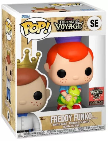 🦖👑 Funko Pop! SE – Freddy Funko as Chuckie with Reptar (Freddy Funko en la binocle avec Reptar) – Freddy’s Funtastic Voyage – Limited Edition 3000 PCS 👑🦖
