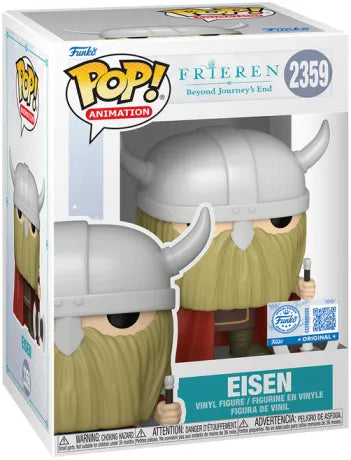 🪓🛡️ Funko Pop! Animation N°2359 – Eisen (Funko Exclusive) – Frieren: Beyond Journey's End (Frieren : Au-delà de la Fin du Voyage) 🛡️🪓