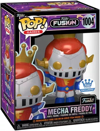 👑🤖 Funko Pop! Games N°1004 – Mecha Freddy – Funko Fusion 🤖👑