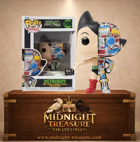 🤖⚡ Funko Pop! Animation N°1108 – Astro Boy (Half Exposed) – BAIT Exclusive 🤖⚡
