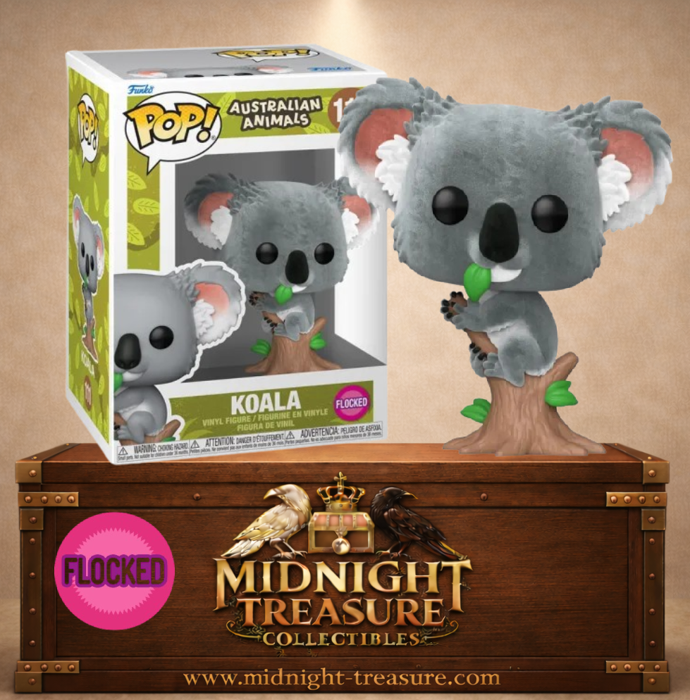 🐨🌿 Funko Pop! Australian Animals N°111 – Koala (Flocked) 🌿🐨