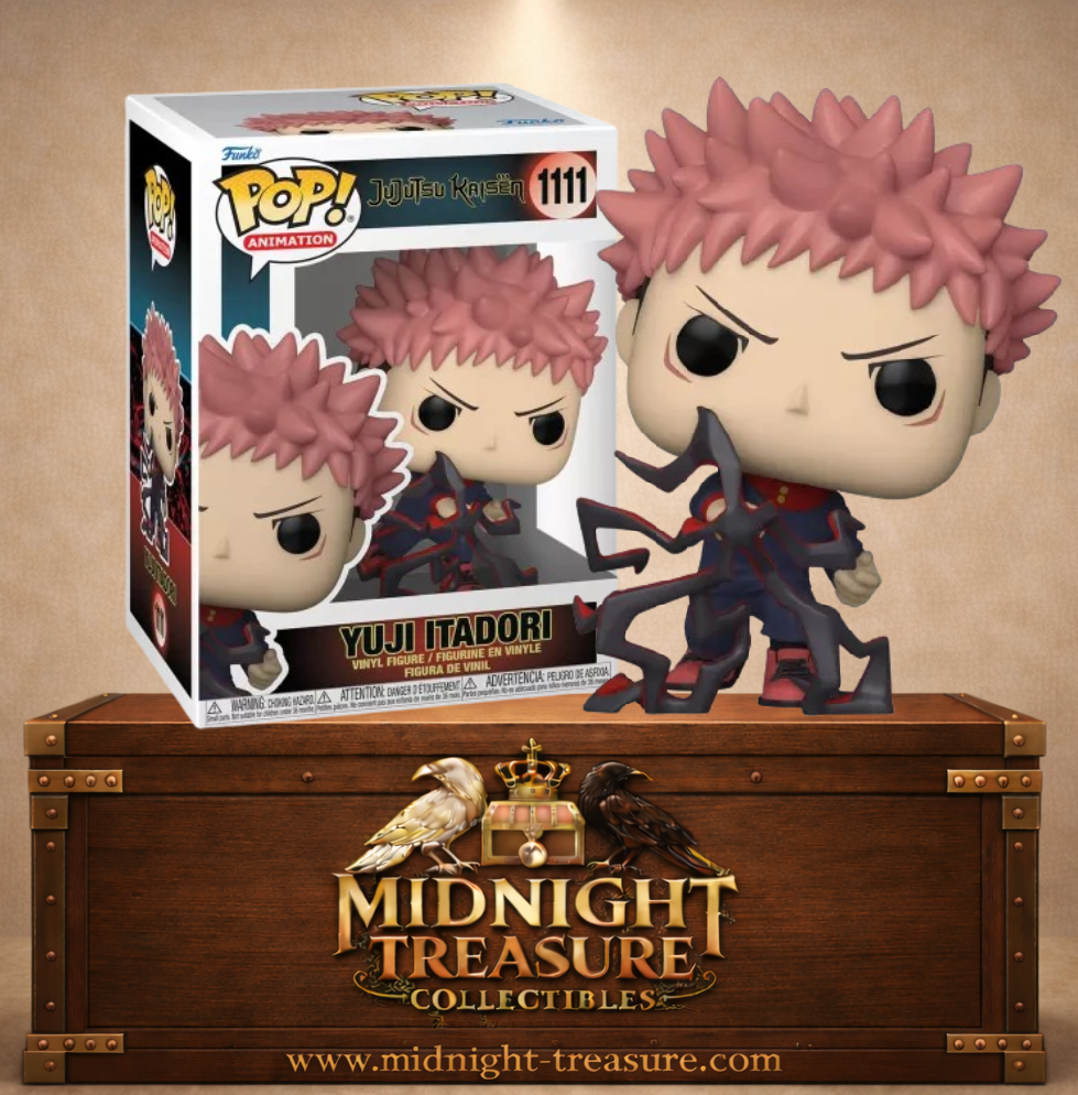 Funko Pop! Animation N°1111 – Yuji Itadori Black Flash Impact Noir Jujutsu Kaisen.